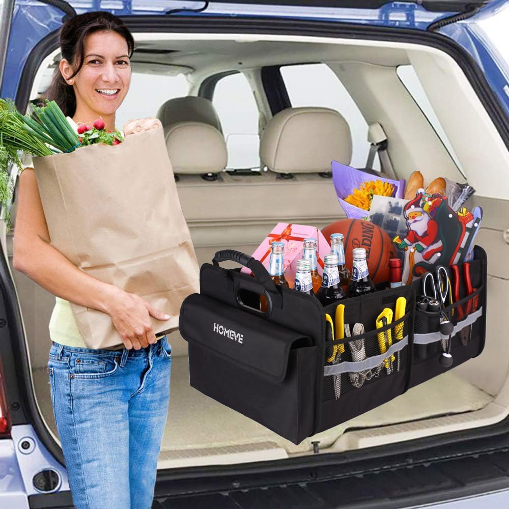Organizador de Maletero Homeve, 3 Compartimentos, Pockets