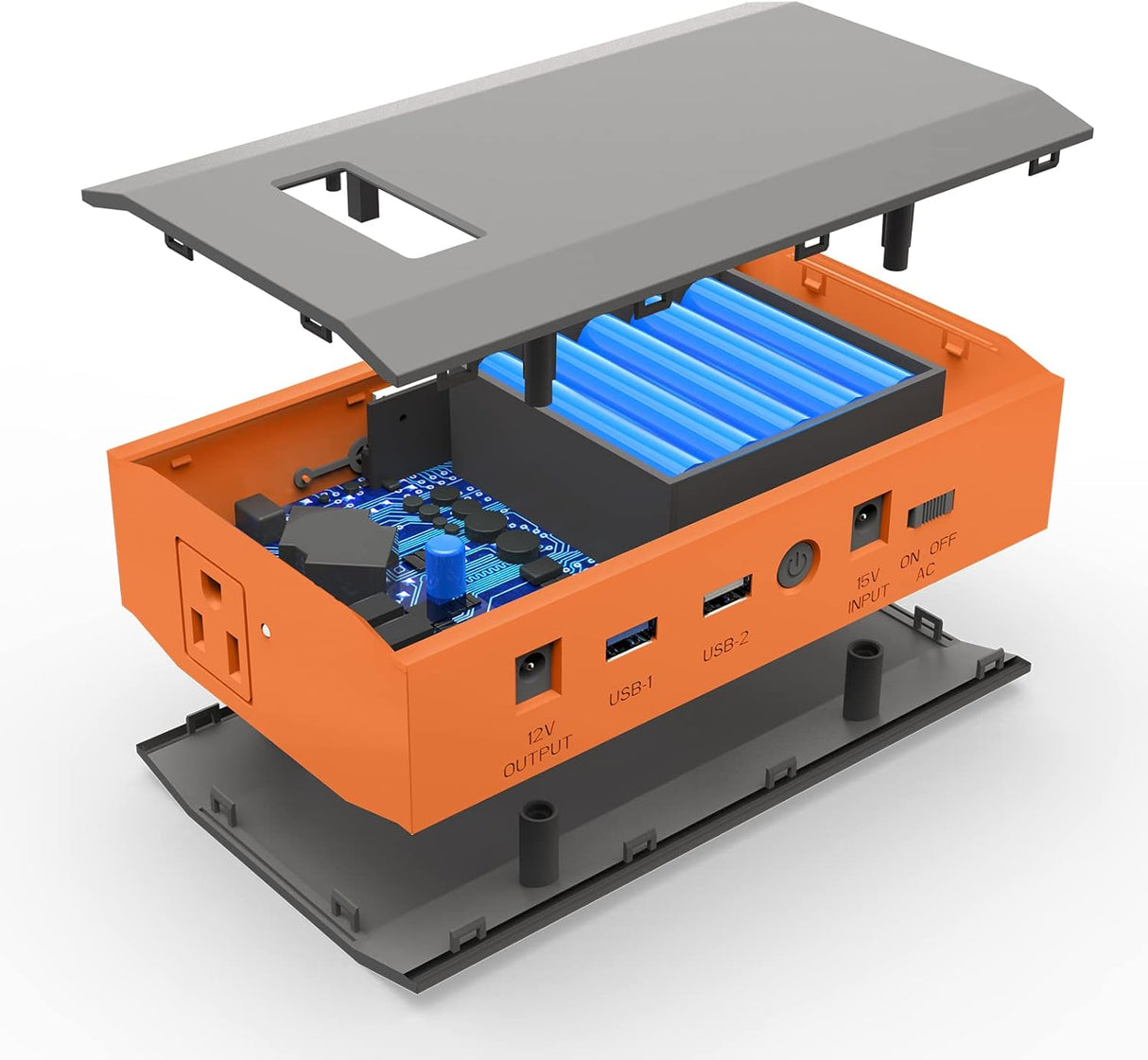 Cargador de energía portátil con salida para celulares