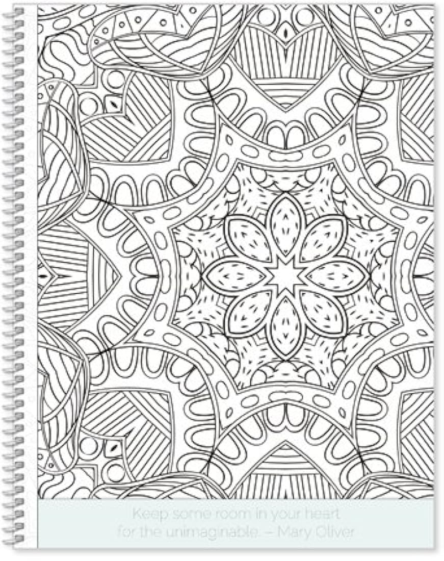 un libro para colorear para adultos con citas inspiradoras