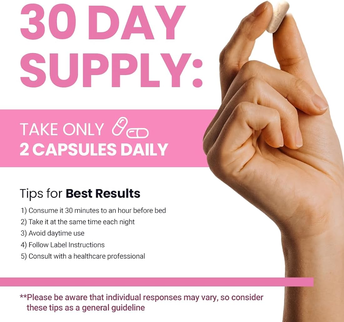 Suplemento Sleep Support Gaba Complex de 500 mg con ginseng