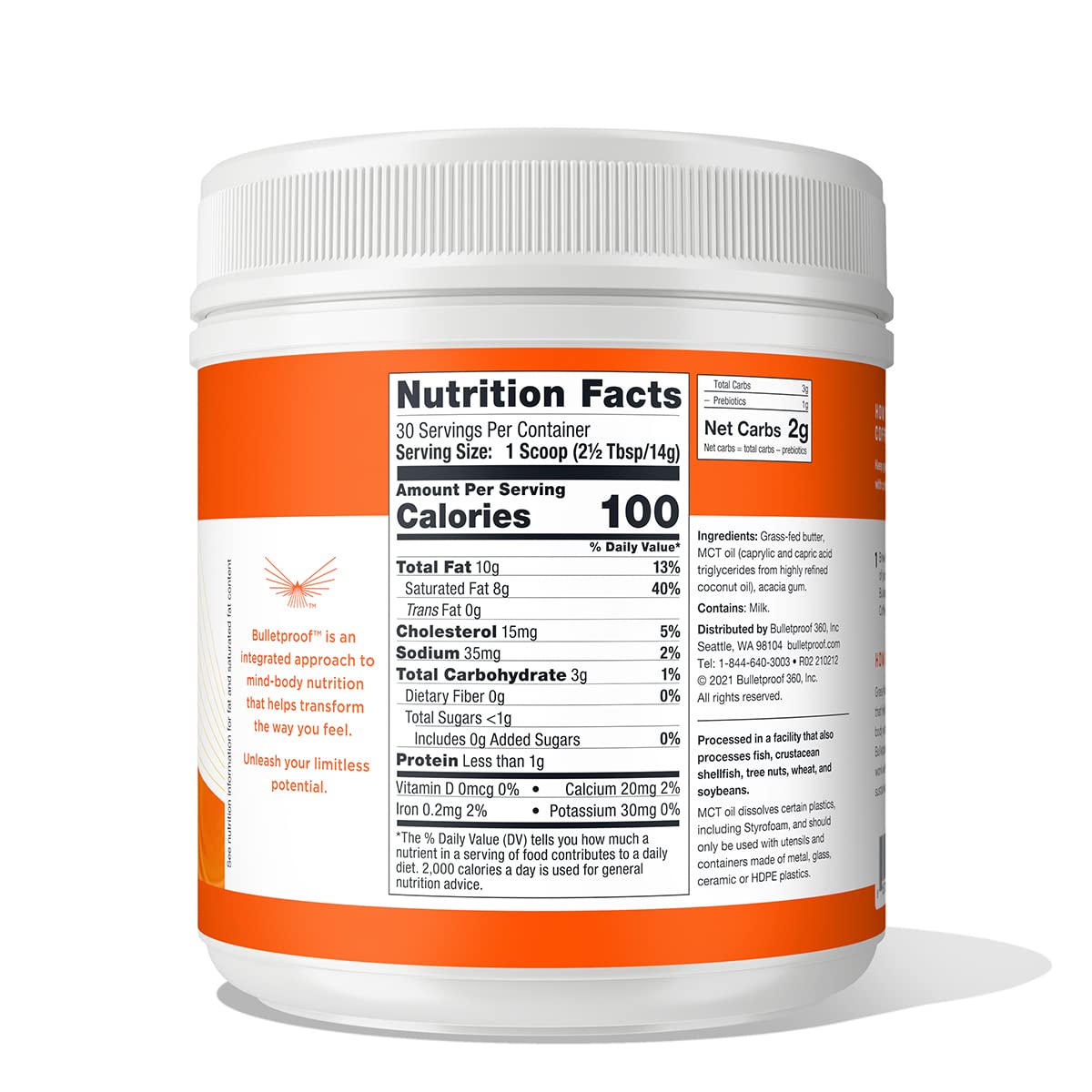 Suplemento Crema original 14.8 onzas crema de café keto