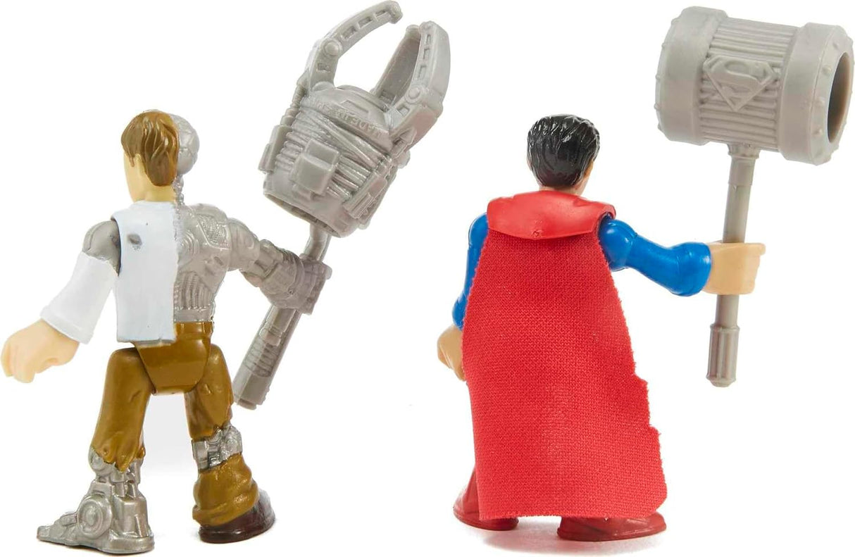 Figuras Superman y Metallo, Fisher-Price, DC Super Friends, 2023