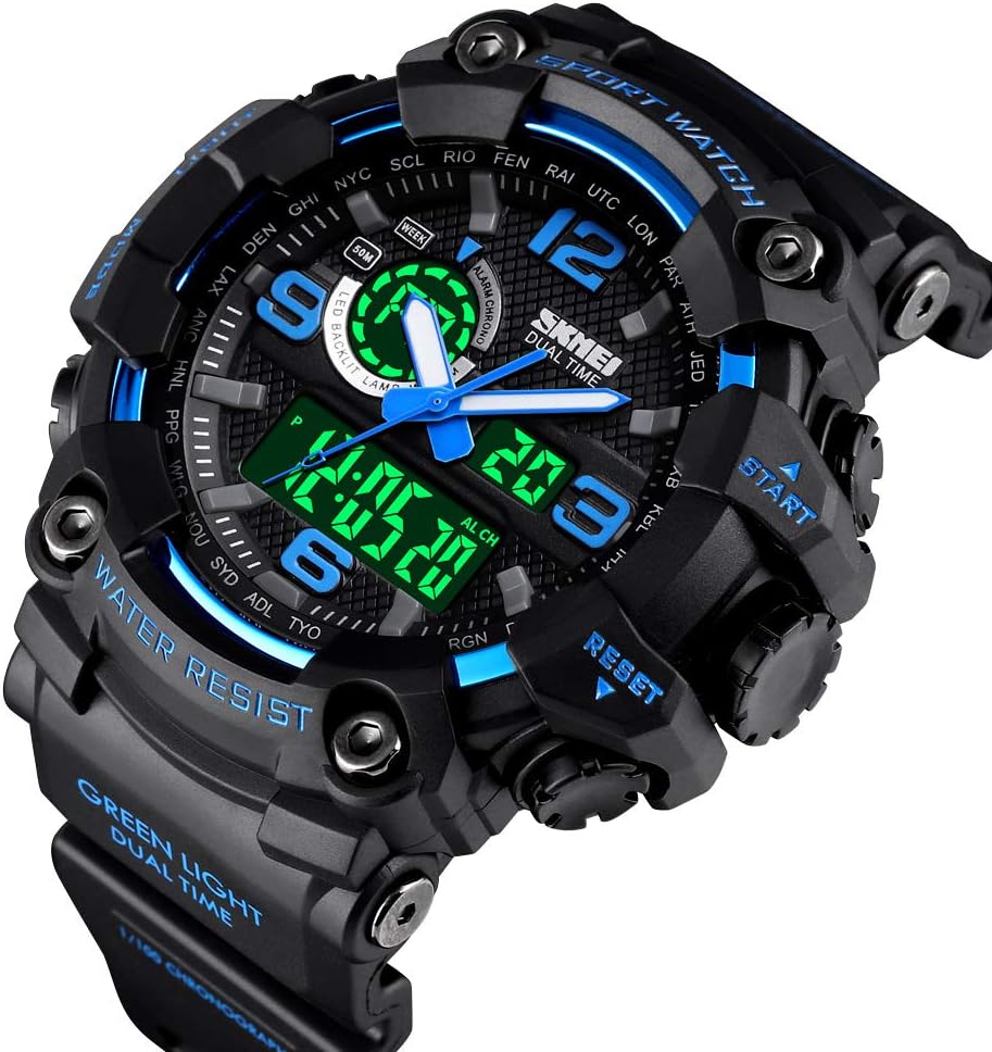 Reloj digital militar para hombre relojes analógicos