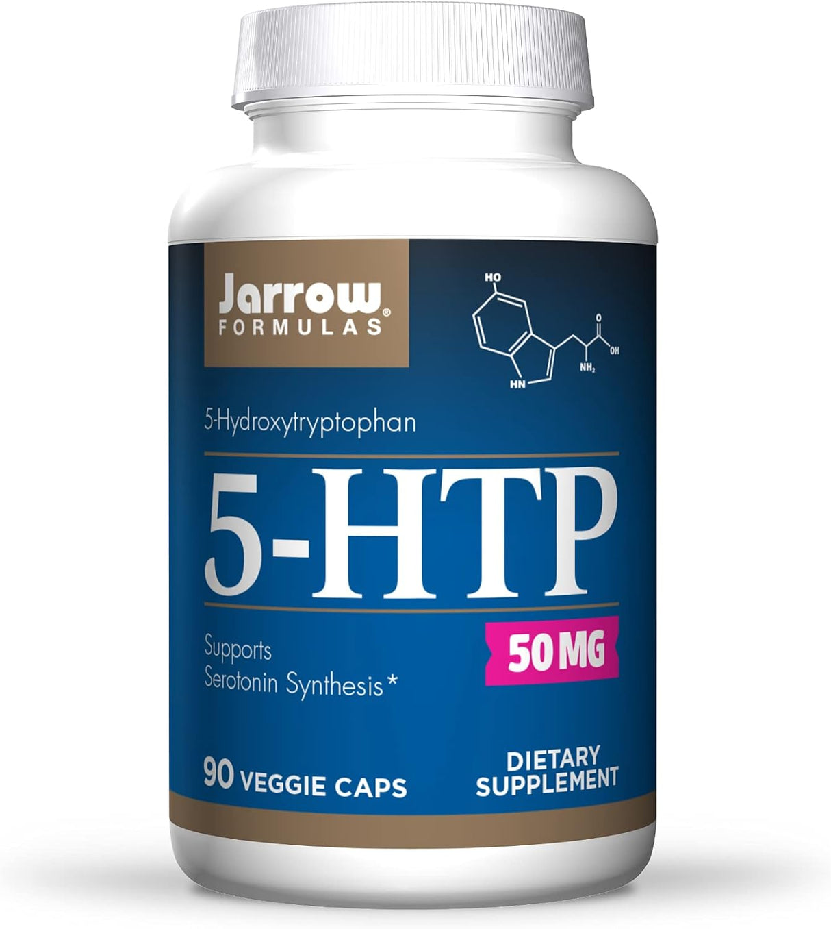 Suplemento Jarrow Formulas 5-HTP 0.00176 oz HTP50 90 capsula