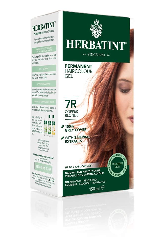 Tintura Capilar Herbatint Hr Color 7R Rubia Cobriza 7R