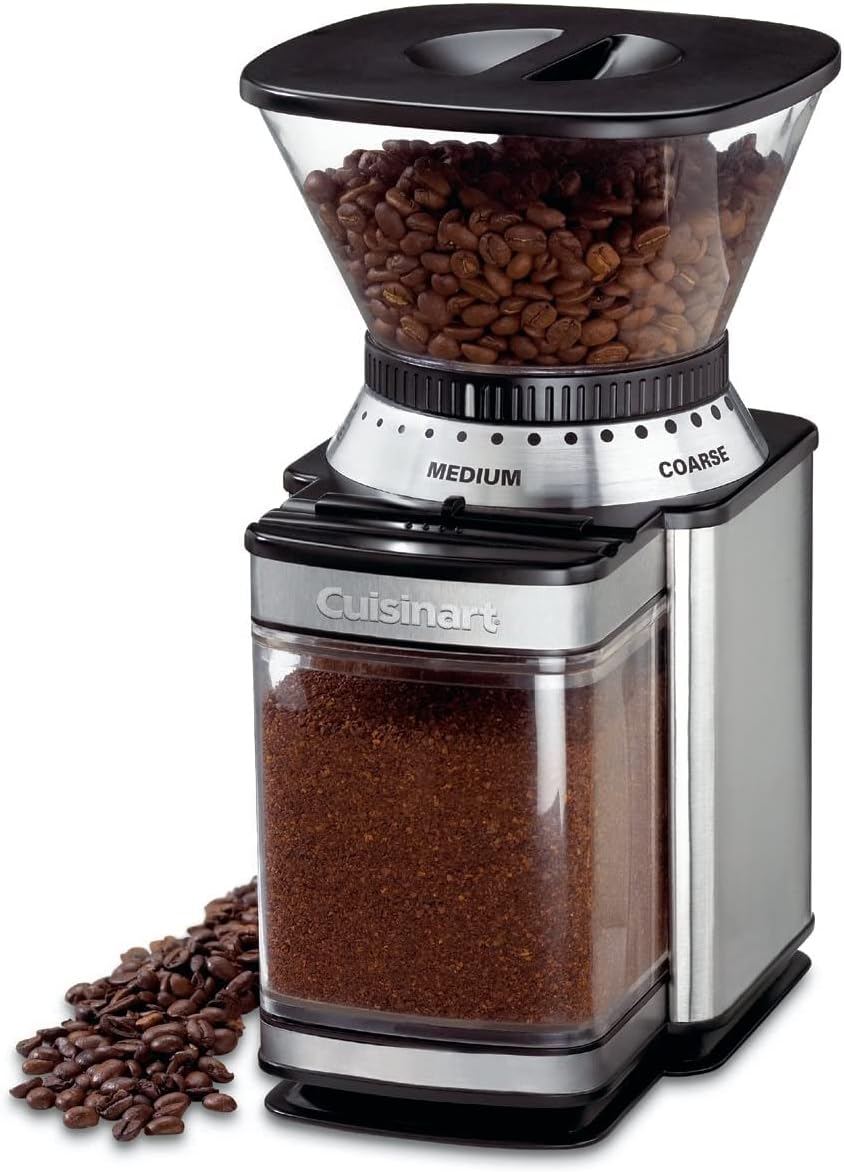 Molino de café eléctrico, Cuisinart, 18 posiciones, DBM-8P1