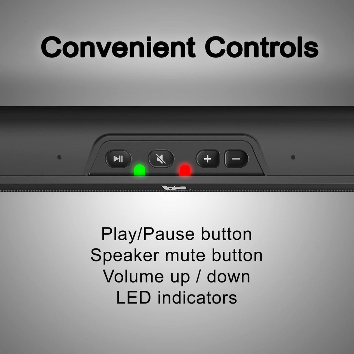 Barra de altavoz USB CA-2890 alimentado por USB