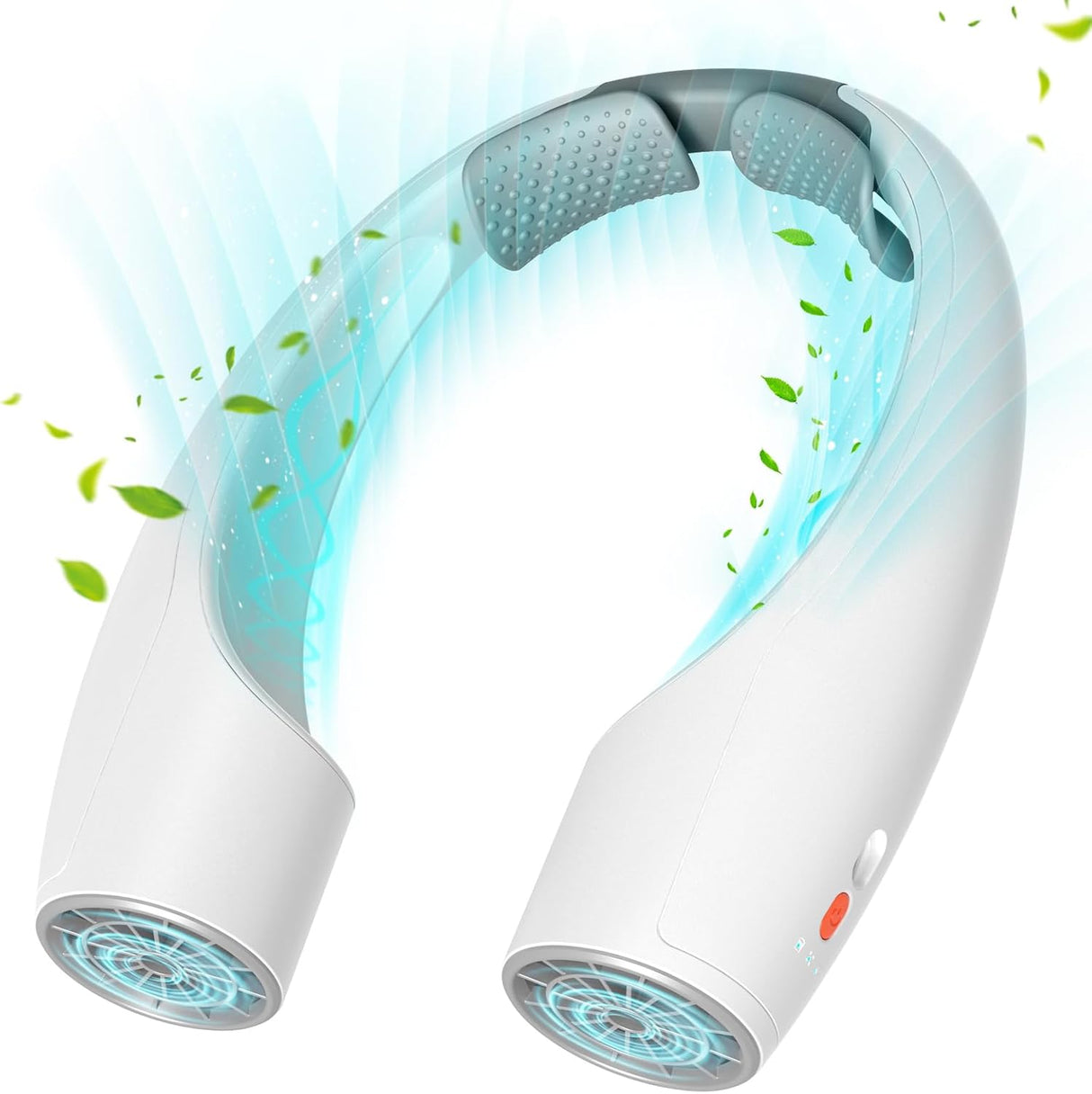 Ventilador Personal AI, 4 Velocidades, 4000 mAh, Recargable