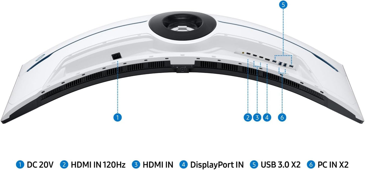 Monitor Curvo Gaming 57 Samsung 240Hz 1ms LS57CG952NNXZA