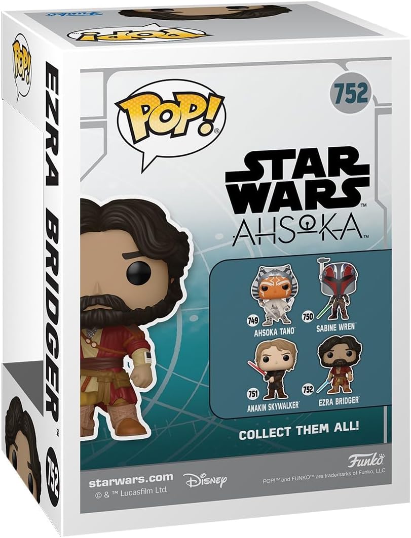 Funko POP Ahsoka - Ezra Bridger - Figura Coleccionable