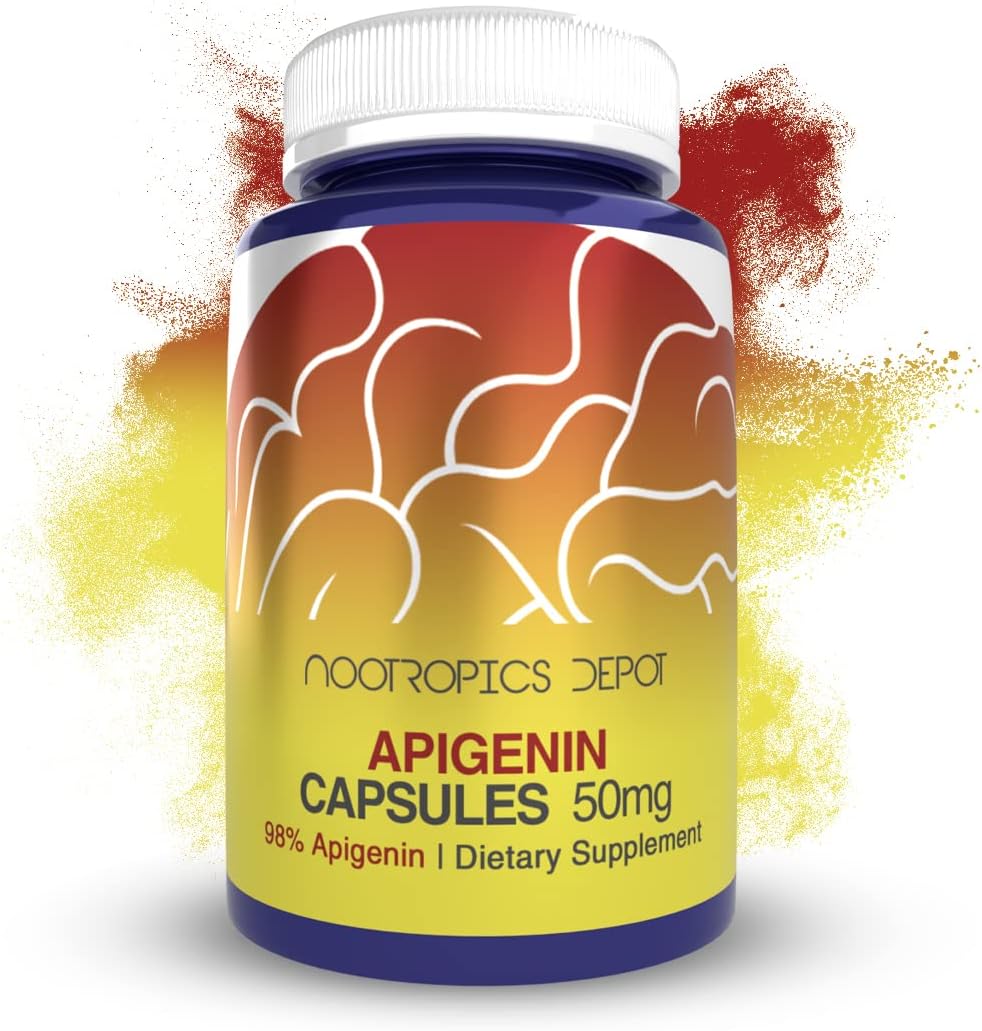 Cápsulas de apigenina 50 mg Nootropics Depot