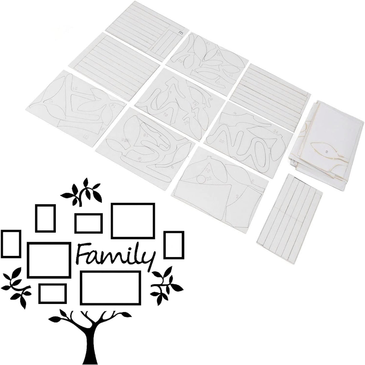 Decoración Pared Acrílica 3D IUIBMI, Espejo, 117x119cm