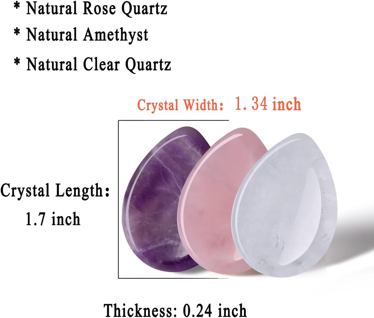 3 piedras de preocupación para el pulgar para la ansiedad