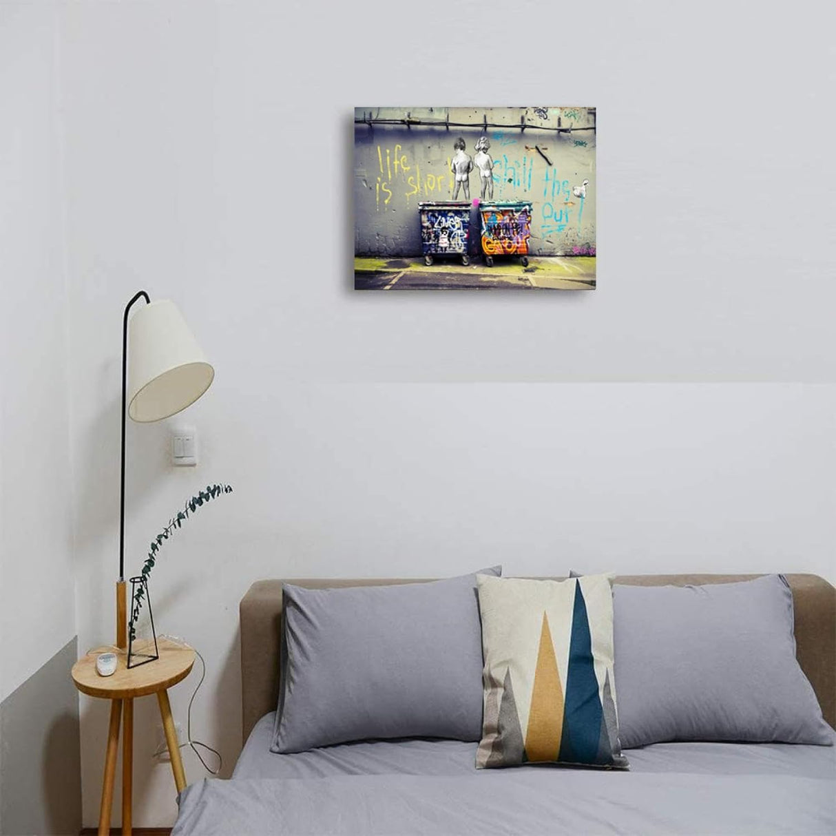 Pósteres artísticos Life Is Short Chill the Duck Out 16x24 pulgadas