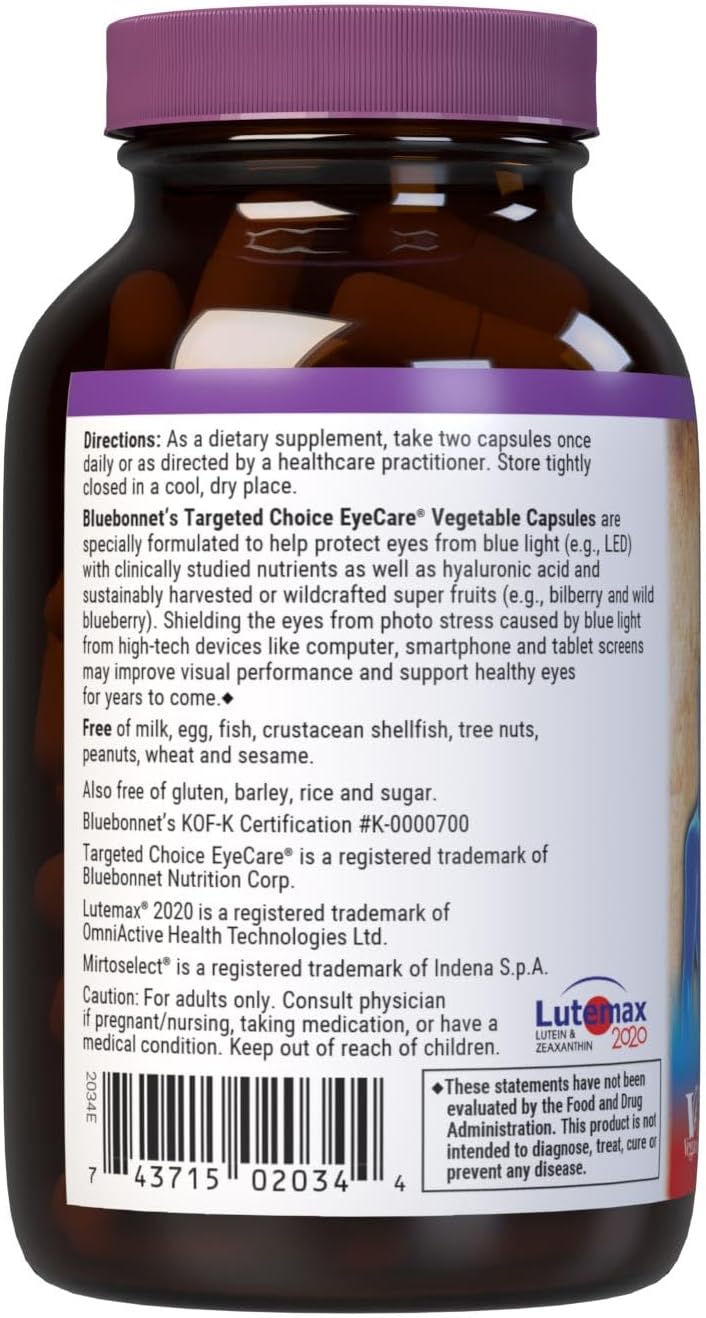 Suplemento Nutrition Targeted Choice Cuidado de los ojos