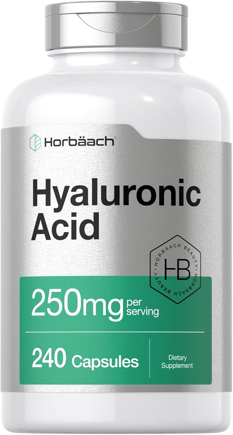 Horbaach Cápsulas de ácido hialurónico 250 mg