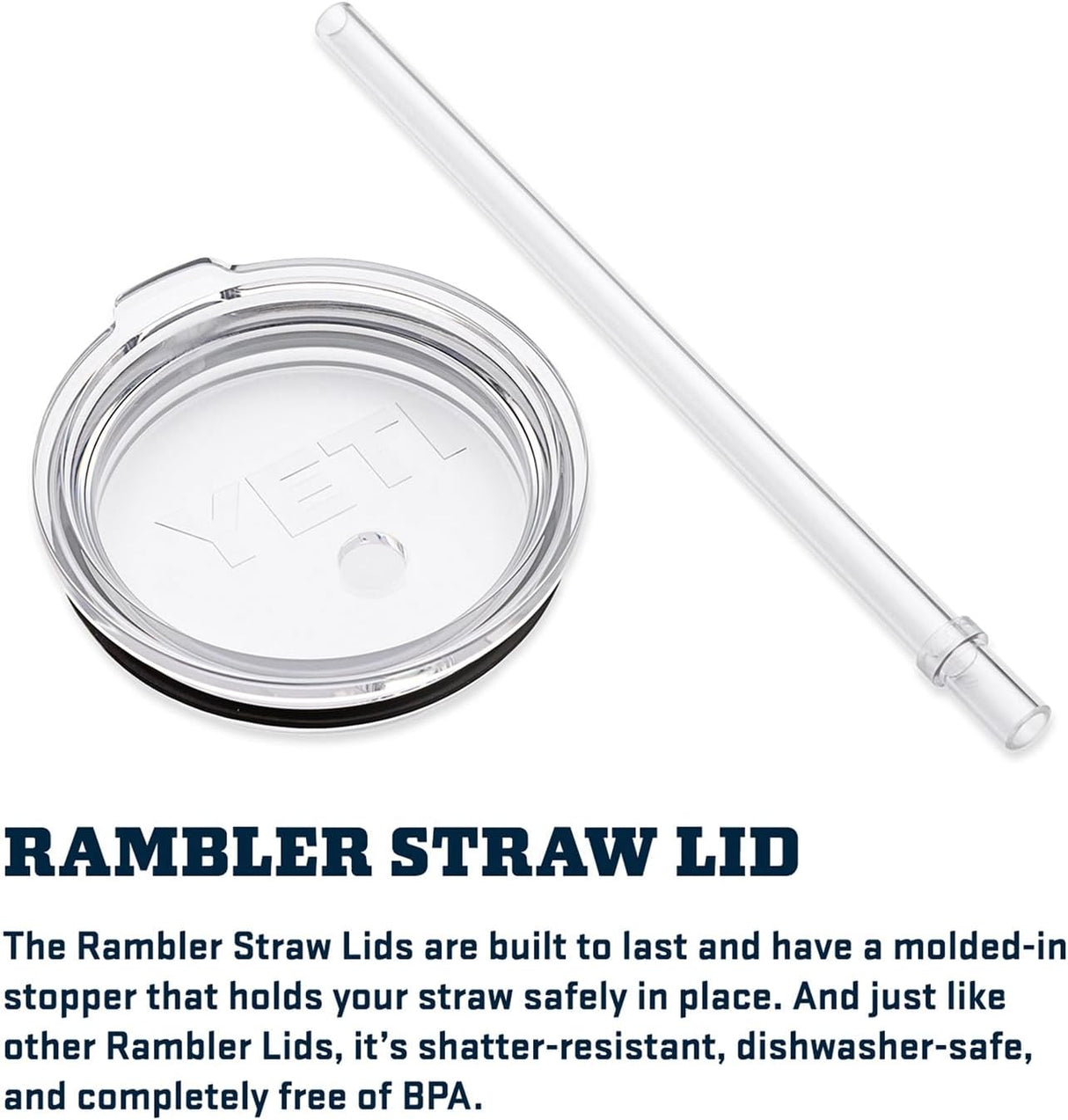 Taza YETI Rambler con Asa, Melocotón , Acero Inoxidable