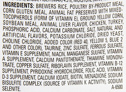 Comida seca gourmet para gatos con pollo salado y pavo