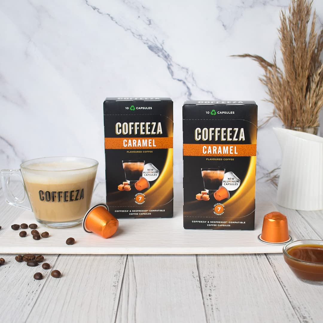 Cápsulas de café Coffeeza, pack variedad 30 pods sabores