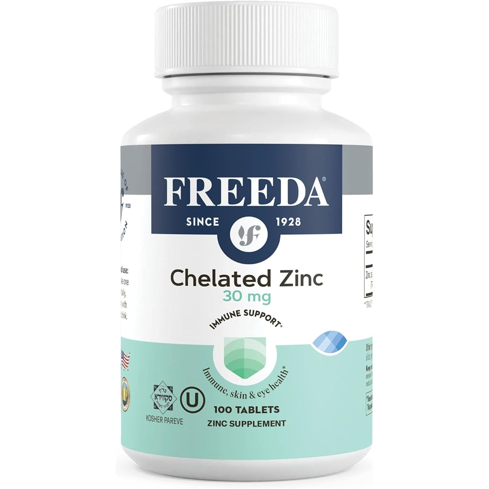 Suplementos de zinc quelado Kosher 30 mg de quelato de zinc