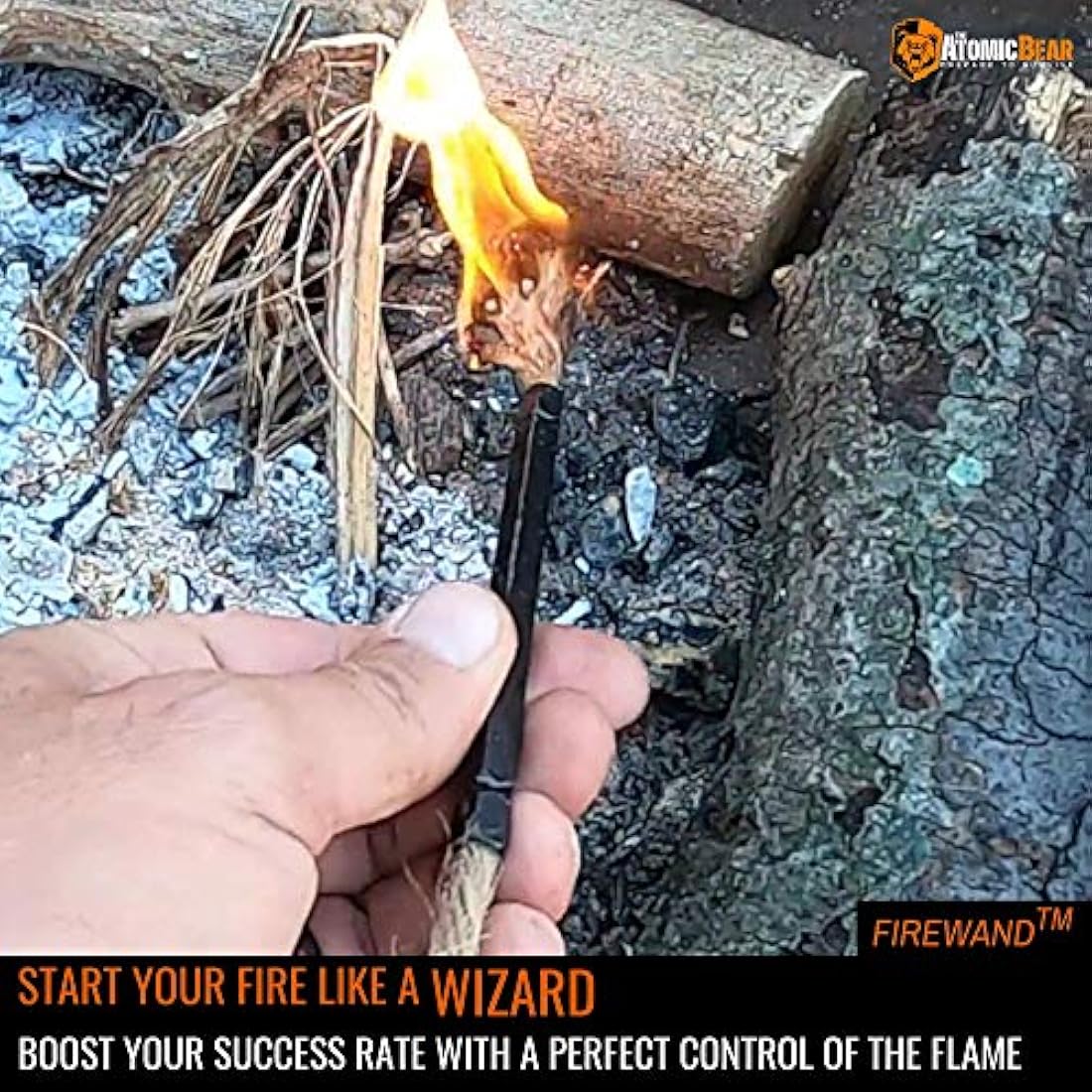 Herramienta de supervivencia Atomic Bear Fire Starter