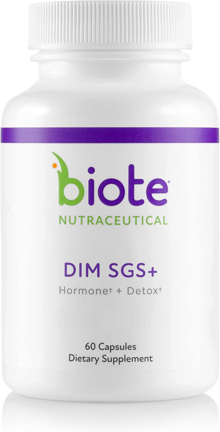 Suplemento Hormonal Detox DIM SGS+ Biote Nutraceuticals (60 caps)