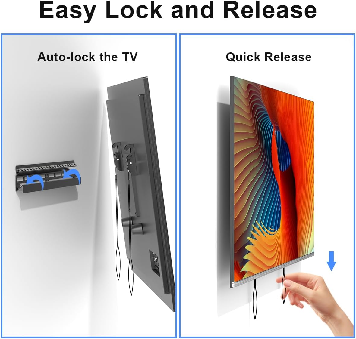 Soporte de TV Suptek, montaje sin perforación, modelo MF8