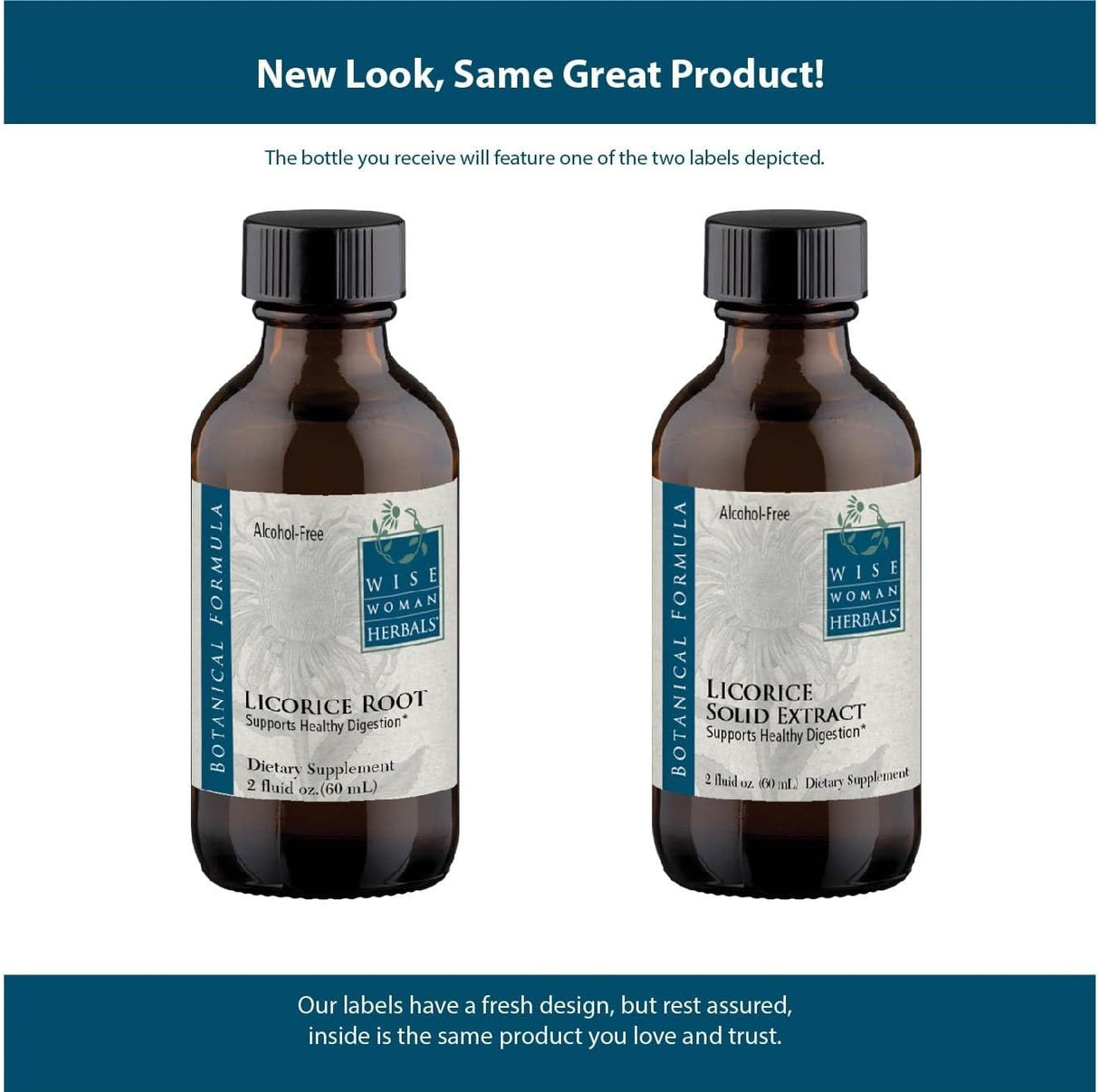 Extracto Sólido de Regaliz 4 oz - Wise Woman Herbals - Sin Alcohol