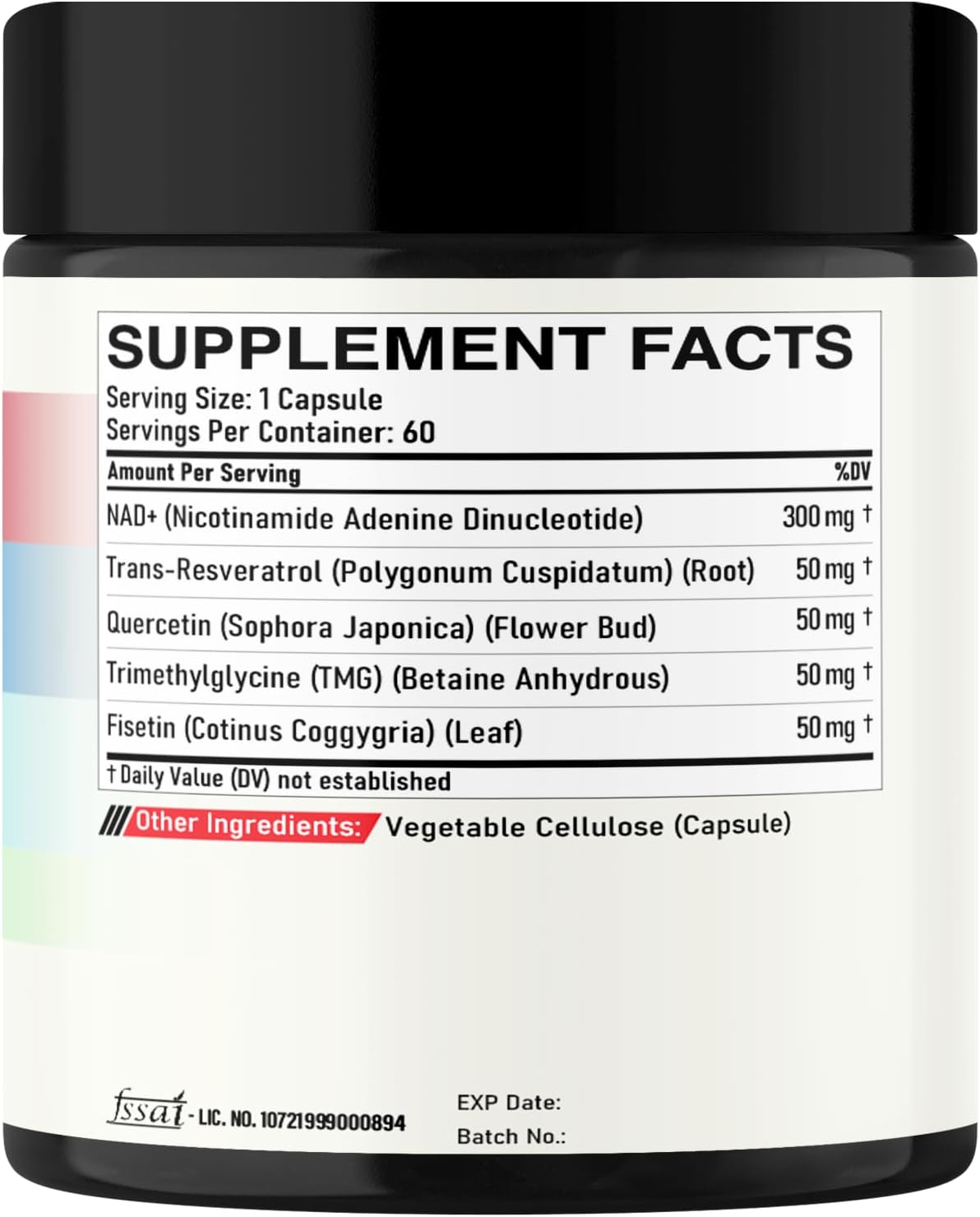 Suplemento NAD+ 500mg - Energía y Reparación - 60 Cápsulas