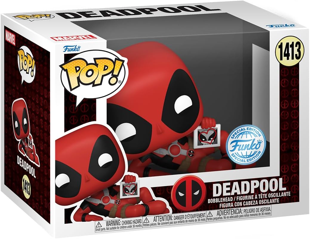 Figurita Funko Pop! Deadpool - Parodia Corazones - Exclusiva Amazon