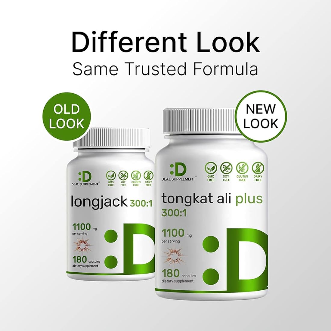 Suplementos Tongkat Ali Extracto 1100 mg por porción