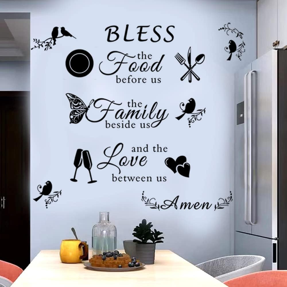 Sticker de Pared para Comedor y Cocina, Marca XYZ, Modelo 123