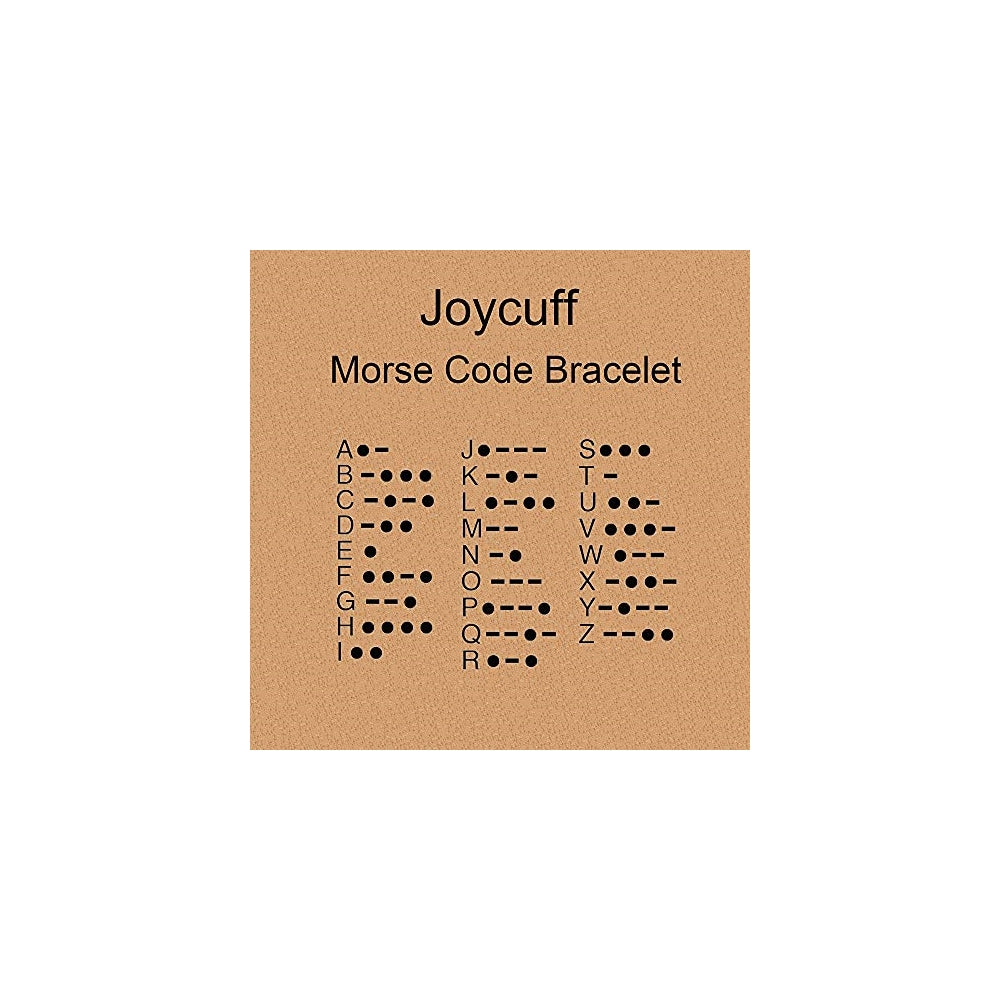 Pulseras y tobilleras motivacional en código morse
