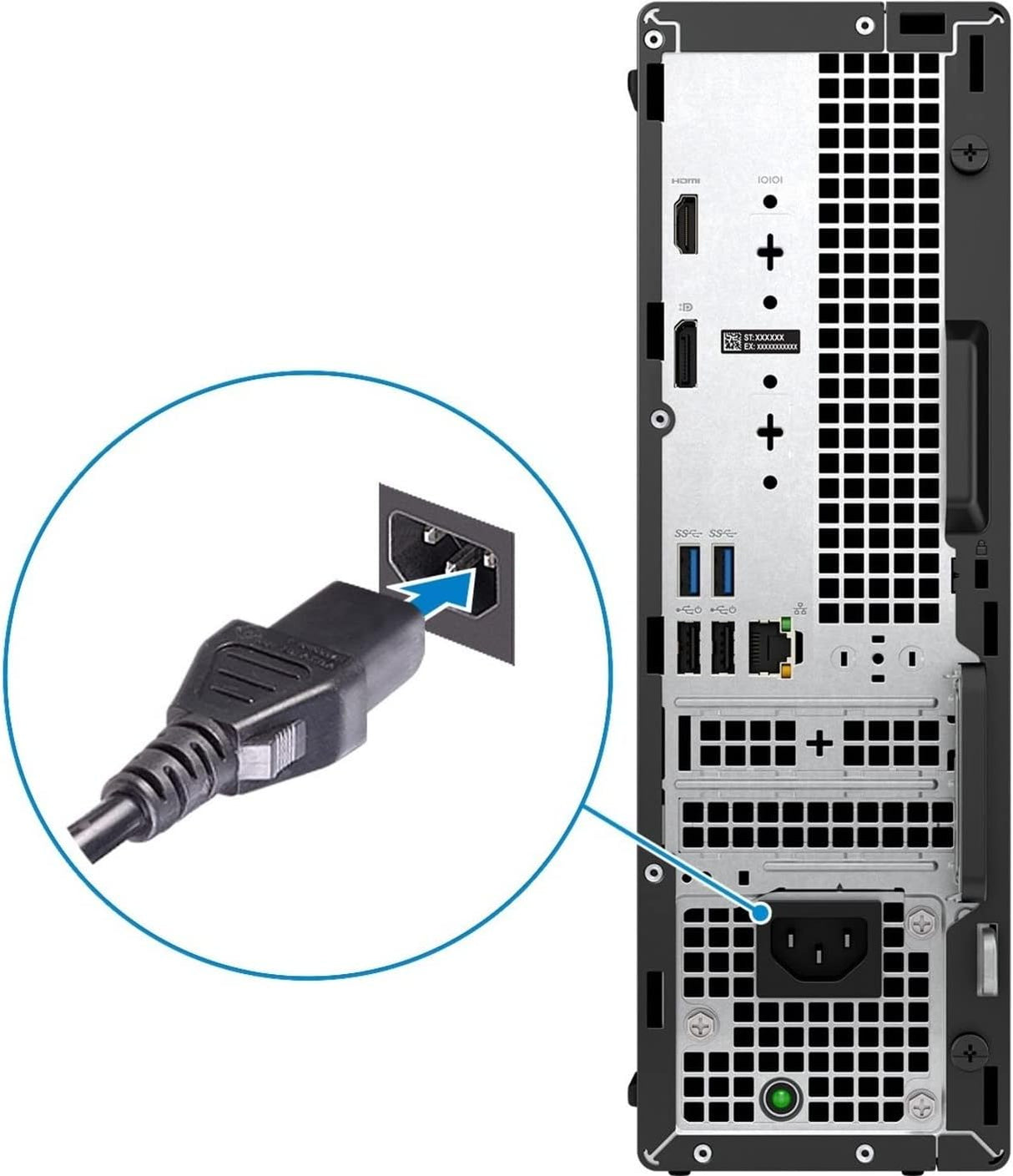 Computadora de sobremesa Intel Core i5 de 12ª negro