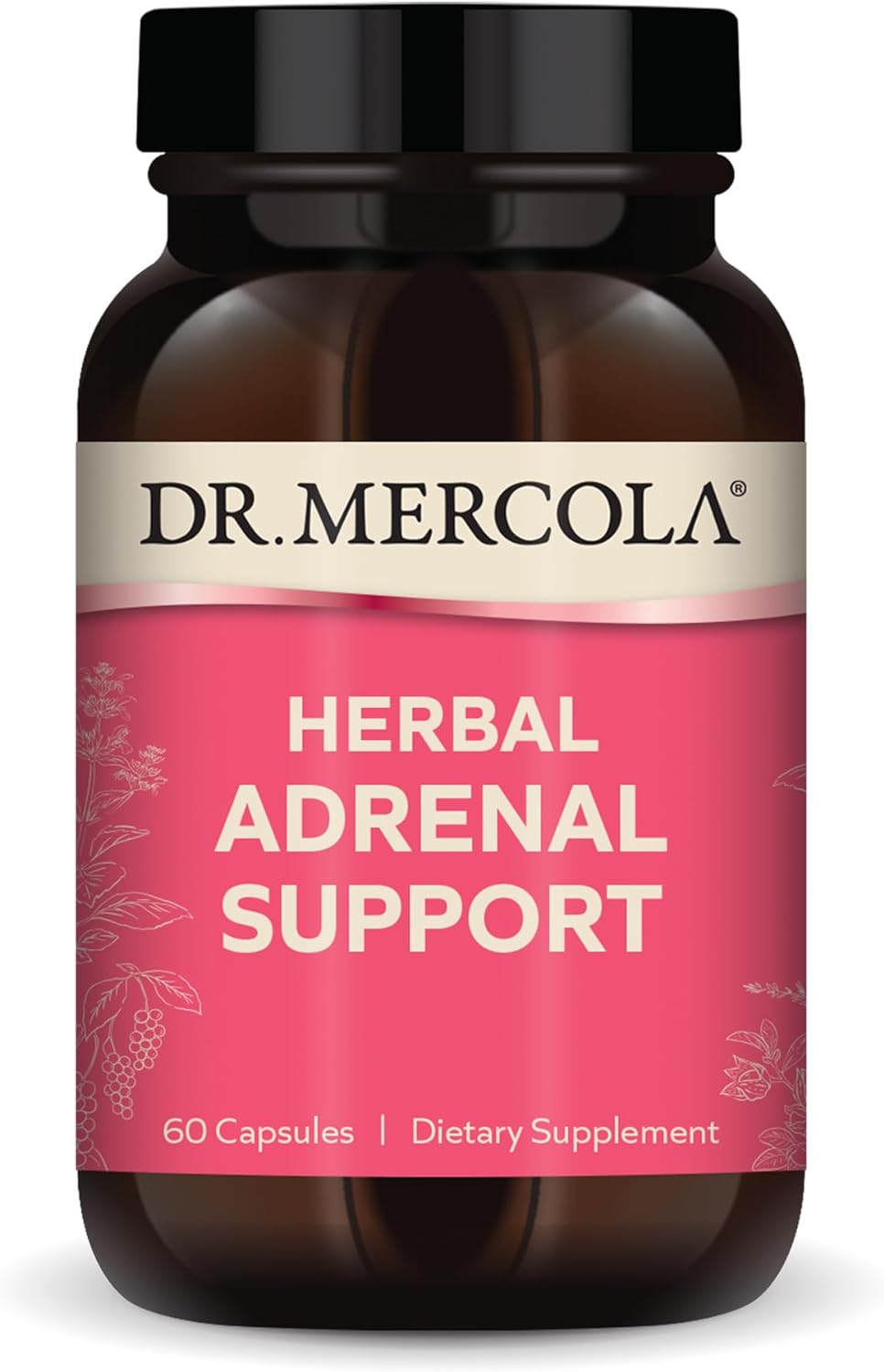 Suplemento Apoyo suprarrenal herbario, 30 porciones 60 cáp