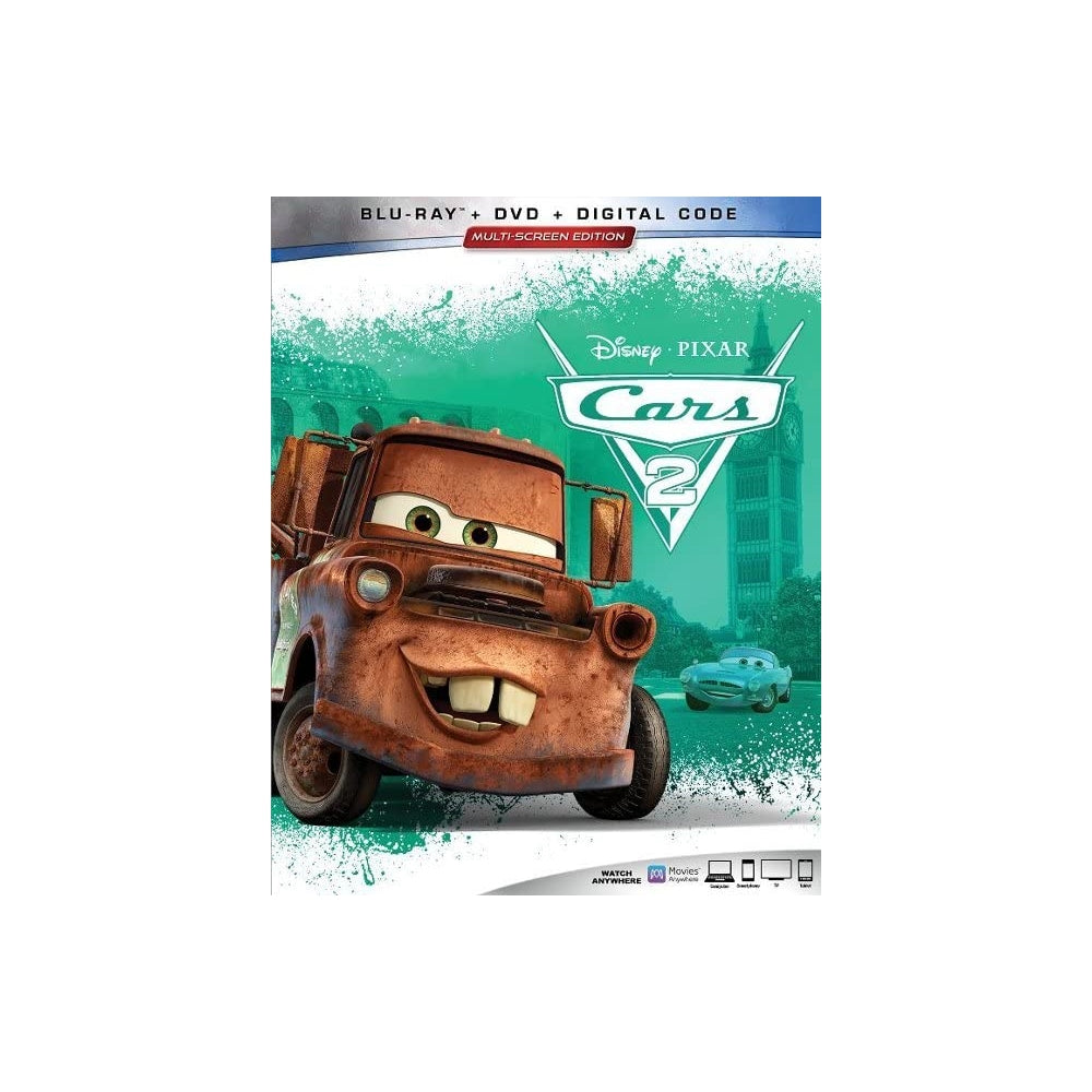 Pelicula Cars 2 Blu-Ray
