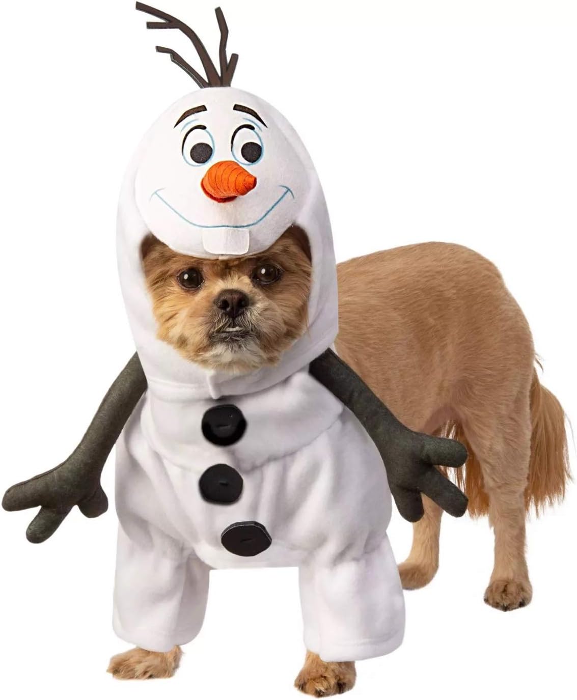 Disfraces de Frozen 2 para mascotas Olaf talla S