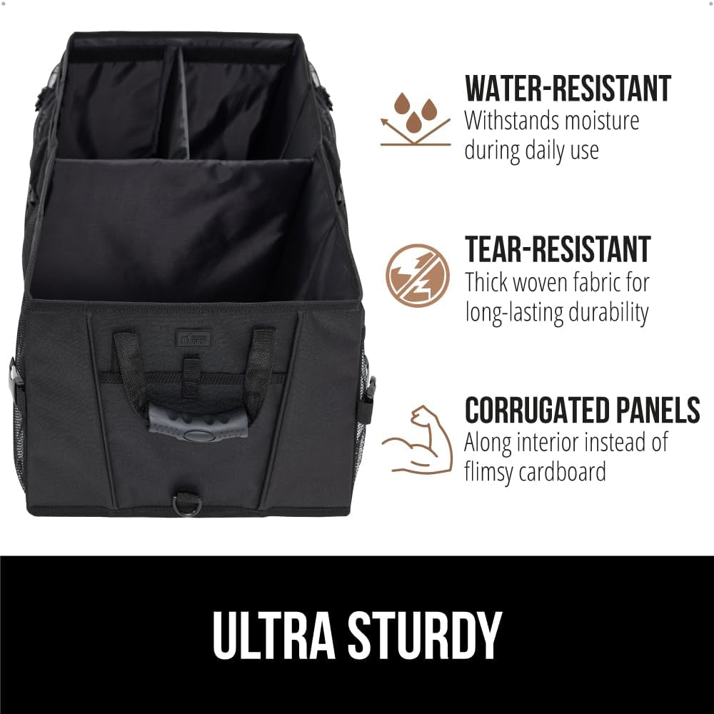 Organizador de maletero Gorilla Grip, resistente y plegable