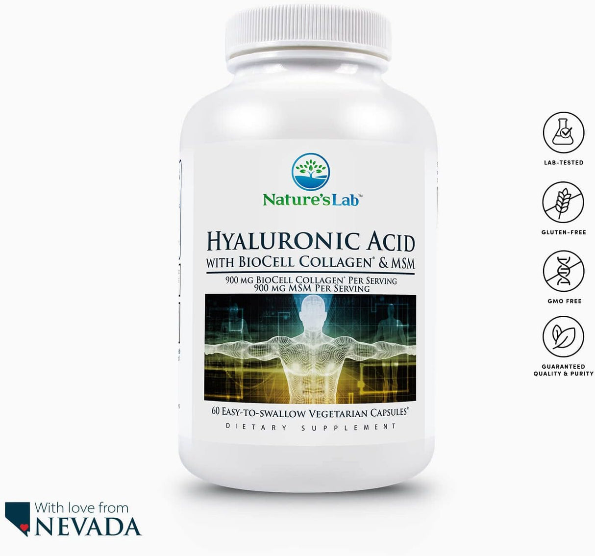 Ácido hialurónico con colágeno salud de las articulaciones