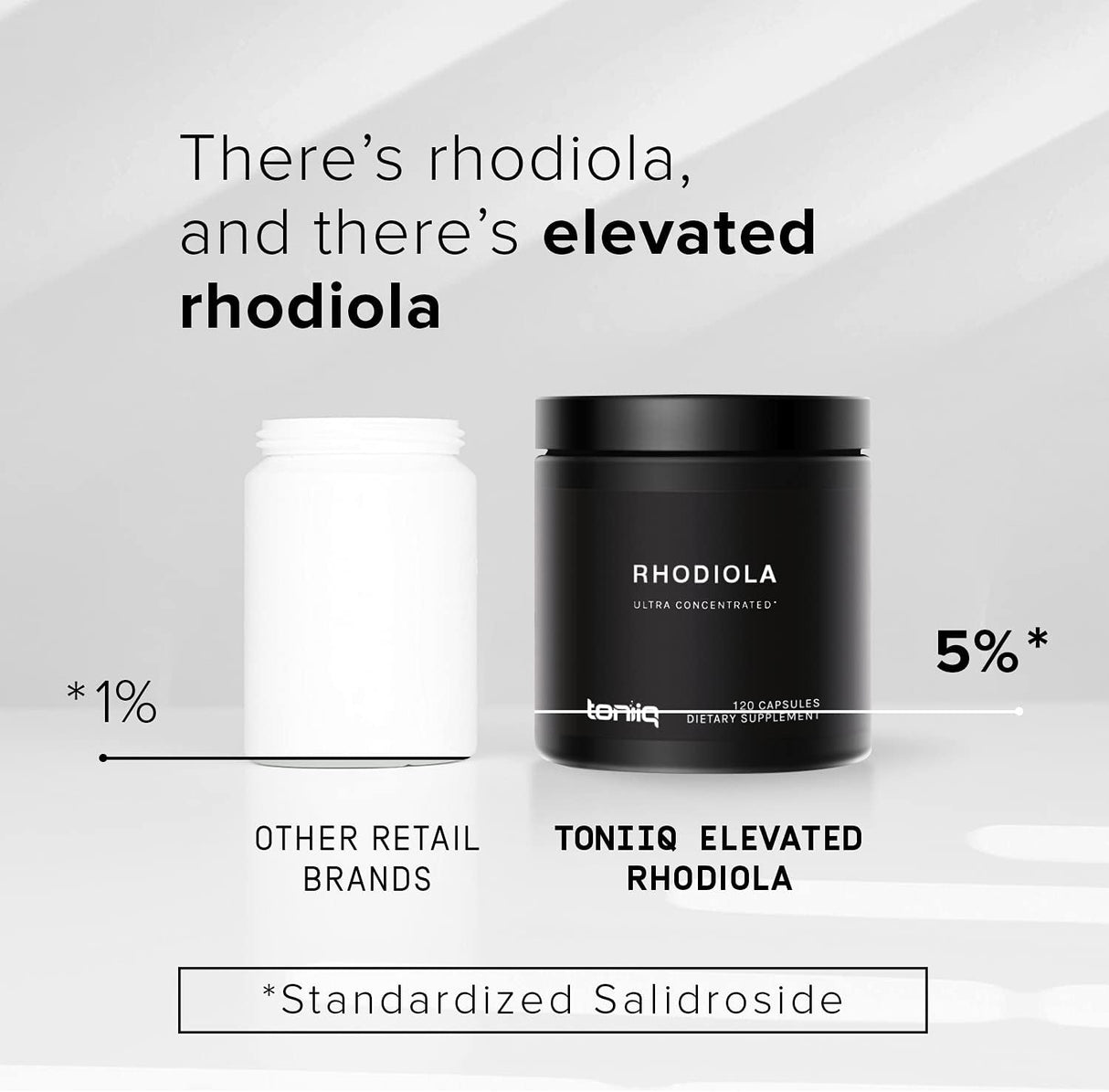 Suplementos Fuerza 600mg Rhodiola Rosea - 120 cápsulas