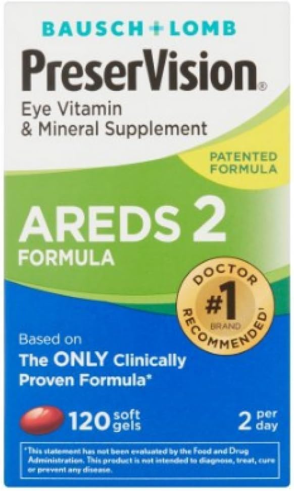 Suplemento PreserVision AREDS 2 vitamínico y mineral geles