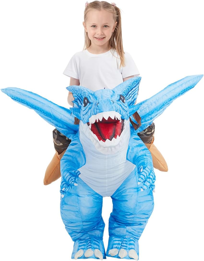Disfraz Inflable Dinosaurio GOOSH para Niños Fiesta Halloween