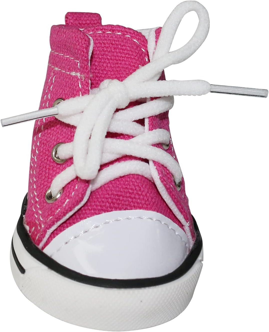 BESUNTEK - Calzado de lona para mascotas, protector, antideslizante y casual, para caminar al aire libre, deportes y pavimento caliente, 4 unidades