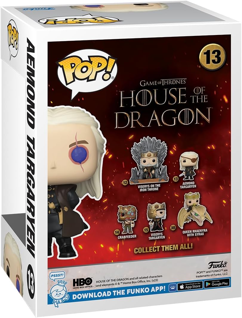Funko Pop! Aemond Targaryen Chase - House of The Dragon