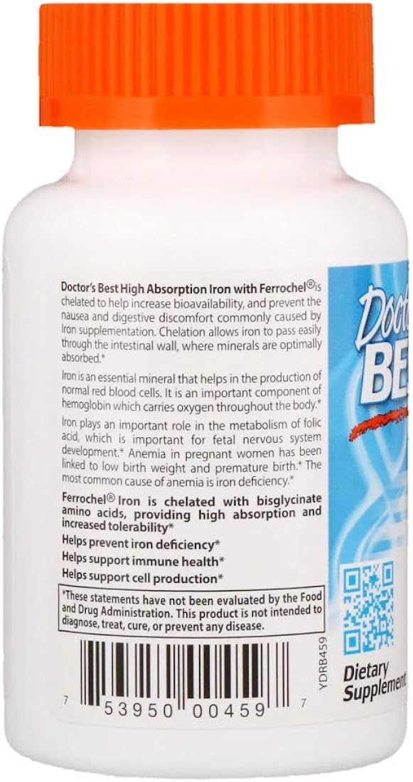 Suplemento Absorption Iron Tablet with Ferrochel Blood