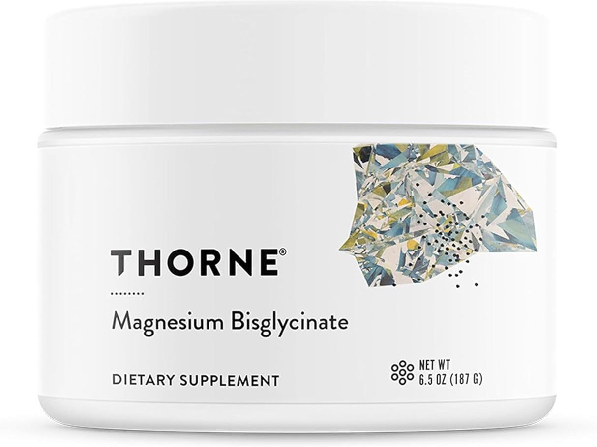 Thorne Magnesio Bisglicinato en Polvo, Sueño y Relajación, 60R