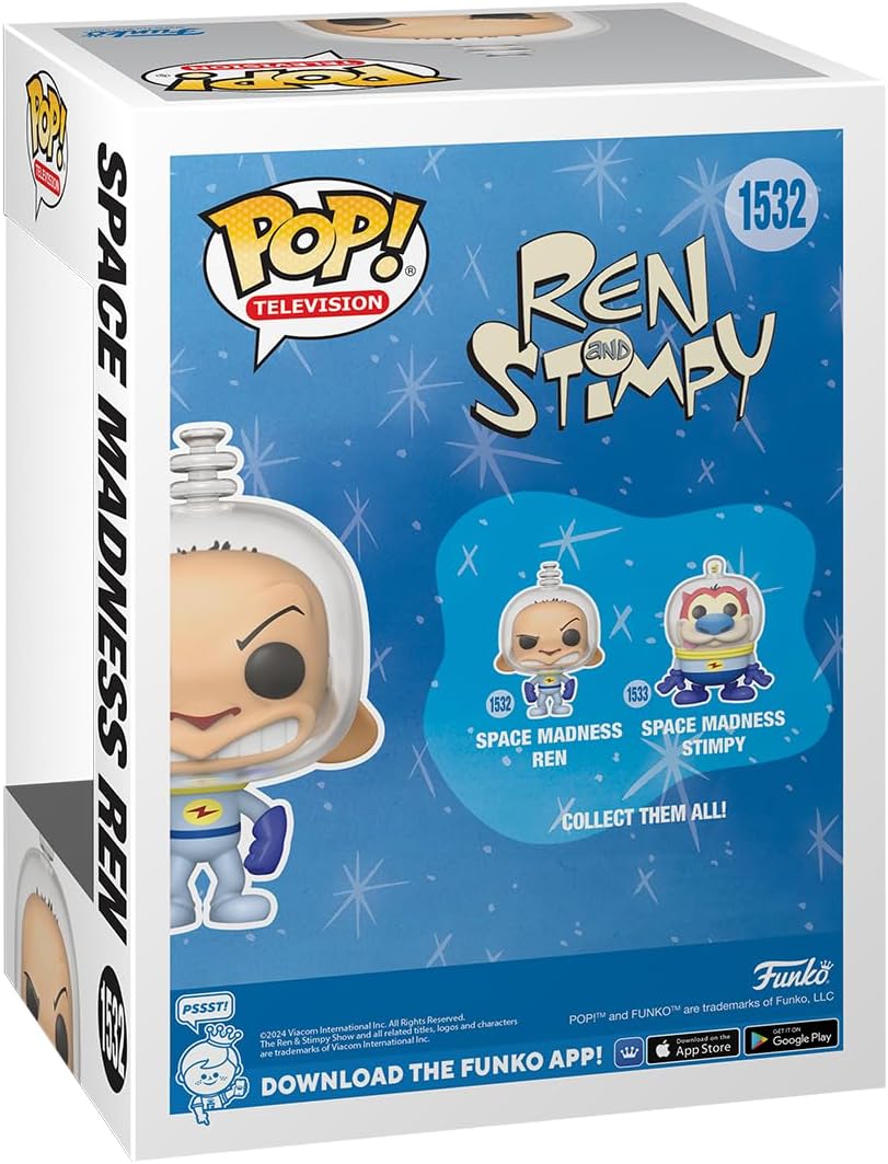 Funko POP! Ren (Space Suit) - Nickelodeon - Figura Coleccionable