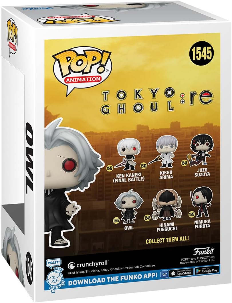 Funko Pop! Tokyo Ghoul:re - Figura Owl Coleccionable Anime