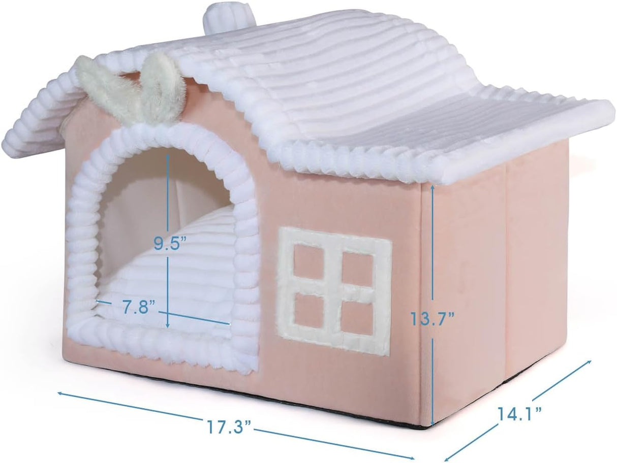 Casa para Gatos Jiupety, con chimenea, espacio interior amplio