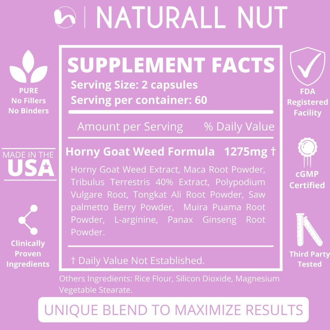 Suplementos potenciador de libido para mujeres 120 cápsulas